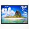 Designart - Mauritius Beach Panorama - Photography Canvas Art Print in Black Frame